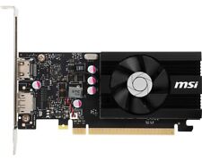 Usado, Placa de vídeo MSI NVIDIA GeForce GT 1030 2GD4 LP OC perfil baixo 2GB GDDR4 comprar usado  Enviando para Brazil