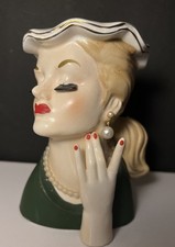 napco head vase for sale  Van Buren