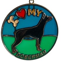 Vintage love doberman for sale  Edmond