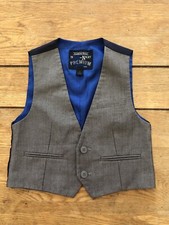 Boys waistcoats grey for sale  WATERLOOVILLE