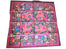 Foulard vintage fucsia usato  Faenza