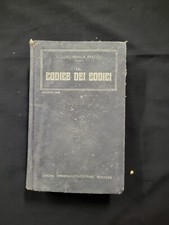 Vecchio libro codice usato  Codigoro