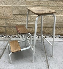 Vintage folding step for sale  STROUD