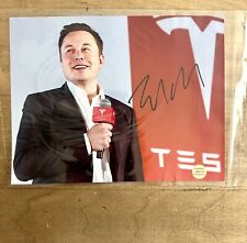 Foto autografada por Elon Musk DOGE SpaceX Tesla Twitter X 8x10 certificado de autenticidade comprar usado  Enviando para Brazil