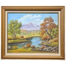 Painting canvas river for sale  Lakeside