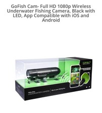 Câmera subaquática GoFish Cam Fishing HD 1080p 60 FPS à prova d'água, usado comprar usado  Enviando para Brazil