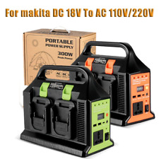 Inversor de energia 300W 110V 220V inversor de bateria de íon de lítio móvel para Dewalt 4 duplo comprar usado  Enviando para Brazil