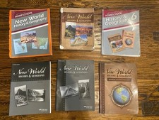 Abeka New World History & Geography Grade 6 Textbook, Lesson Plans, Teacher Keys comprar usado  Enviando para Brazil