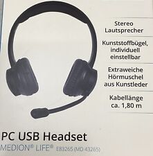 Medion usb headset gebraucht kaufen  Frankenberg