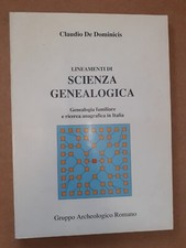 Lineamenti scienza genealogica usato  Roma