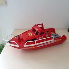 Bateau pompier playmobil d'occasion  Bruyères-et-Montbérault