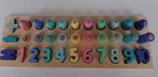 Lernspiel zahlen montessori gebraucht kaufen  Deining