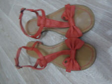 Sandales brique noeud d'occasion  Mantes-la-Jolie