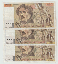 Billets 100 delacroix d'occasion  L'Aigle
