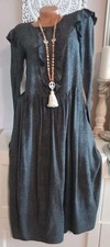 Damen sommerkleid rüschen gebraucht kaufen  Taufkirchen