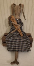Boneca coelho coelho alto sujo primitivo e suas cenouras gigantes sujas comprar usado  Enviando para Brazil