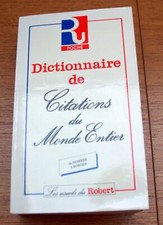 Dictionnaire citations entier d'occasion  Marck