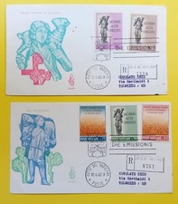 Vaticano 1962 fdc usato  Italia