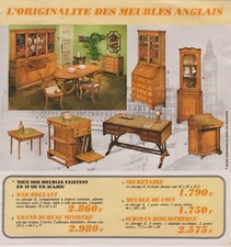 Catalogue originality furnitur d'occasion  Expédié en Belgium