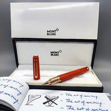 Caneta esferográfica limitada Montblanc série Miesterstuck tampa magnética tinta preta comprar usado  Enviando para Brazil