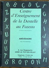 Dentelle fuseaux abecedaire d'occasion  Morestel