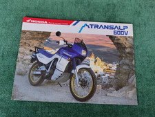 HONDA TRANSALP 600V 1988  prospectus brochure catalogue dépliant  catalog, usado comprar usado HONDA TRANSALP 600V 1988  prospectus brochure catalogue dépliant  catalog, usado comprar usado  Enviando para Brazil