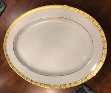 Home Accents Chamberlain 13" Prato Oval Coleção Holiday Estate Dourado comprar usado  Enviando para Brazil