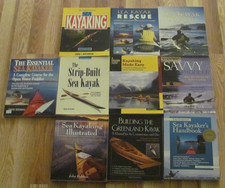 Lot of 10 Illustrated Sea Kayaking Books - Mint!, usado comprar usado  Enviando para Brazil