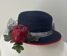 Chapéu vintage Jack McConnell com pimenta vermelha, usado comprar usado  Enviando para Brazil