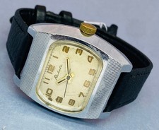 Usado, Marca RAKETA Baker ~Relógios de pulso vintage relógio retrô mecânico URSS 1980 #822 comprar usado  Enviando para Brazil