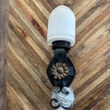 Arandela de parede Metropolitan N2101-20 CAIXA ABERTA uma luz flor preta vermelha comprar usado  Enviando para Brazil