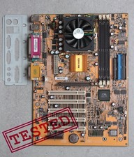 PGA370 Matsonic MS7177CT MoBo VIA ApolloPro133T com Celeron 1200MHz e I/Oshield comprar usado  Enviando para Brazil