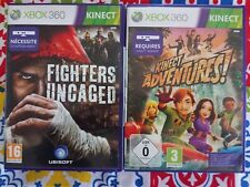 XBOX 360 LOTTO 2 GIOCHI FIGHTERS UNCAGED+KINECT ADVENTURES (KINECT NECESSARRIO) comprar usado  Enviando para Brazil