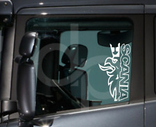 Usado, ADESIVO DE VINIL PARA JANELA SCANIA GRIFFIN X2 TRANSPORTE PERSONALIZADO CAMINHÃO. comprar usado  Enviando para Brazil