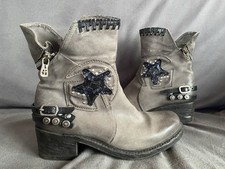 Stiefel leder . gebraucht kaufen  München