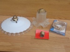 Abat jour opaline d'occasion  France