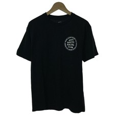 Camiseta clube anti-social manga curta gola redonda logotipo marca T feita em U comprar usado  Enviando para Brazil