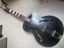 Bela guitarra jazz alemã vintage, década de 1960, precisa de reparo Lindberg München, Munic comprar usado  Enviando para Brazil