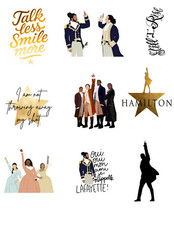 Hamilton musical sticker for sale  Acworth
