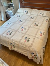 Copriletto matrimoniale cotone usato  Melegnano