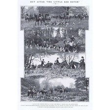 Fox hunting scenes for sale  GLASGOW