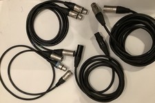 Xlr cables neutrik for sale  WEMBLEY