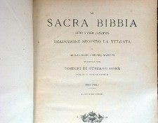 Sacra bibbia martini usato  Italia