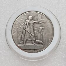 Antiguo dólar Morgan níquel HOBO MONEDA GRABADO ARTE moneda águila espalda #287 segunda mano  Embacar hacia Mexico