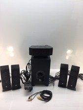 Używany, Logitech X-540 5.1 Surround Sound Speaker System z subwooferem i kapsułą sterującą na sprzedaż  Wysyłka do Poland