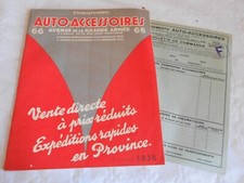 Catalogue vintage accessoires d'occasion  Bais