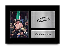 Canelo alvarez signed for sale  MANCHESTER