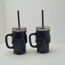 Deko totenkopf gläser gebraucht kaufen  Garching a.d.Alz