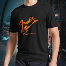 NOVO! Camiseta Fender Precision Bass Logo manga longa engraçada tamanho P a 5XL comprar usado  Enviando para Brazil