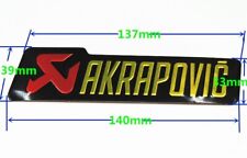 Adesivo akrapovic alta usato  Italia